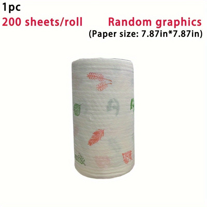 Large Reusable Kitchen Paper Dishcloth Lazy Rag