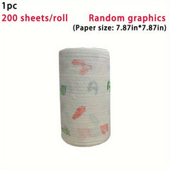 Large Reusable Kitchen Paper Dishcloth Lazy Rag