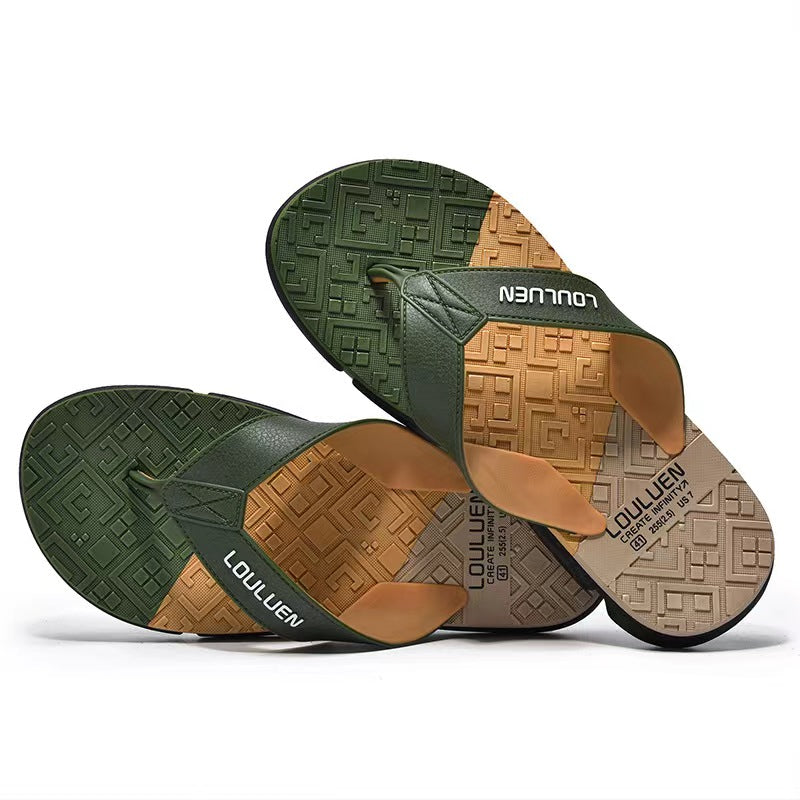 Men Flip Flops Lightweight Comfortable Non Slip Thong Sandals