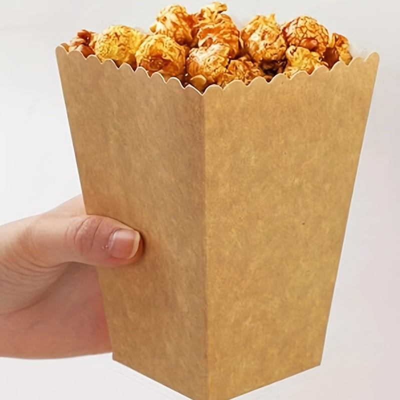 10pcs Popcorn & Chicken Rice Flower Packaging Box