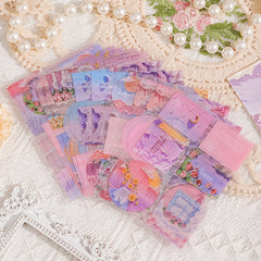 87pcs Scrapbook Kit DIY Journal Art & Crafts Stickers Notebook Scrapbook