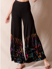  Tie Dye High Rise Wide Leg Trousers