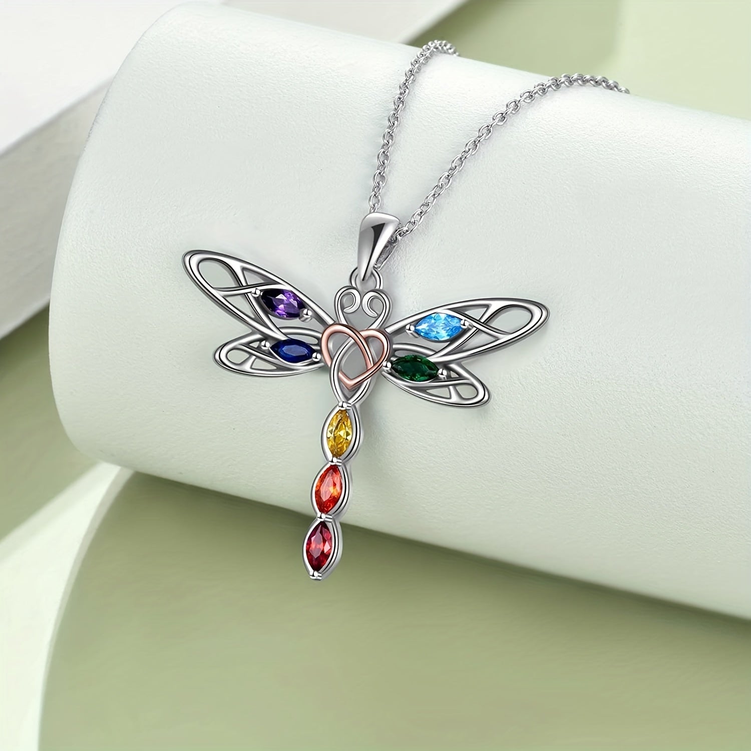 7 Chakra Necklace Pendant Yoga Healing Stone Necklace Energy Balance Jewelry