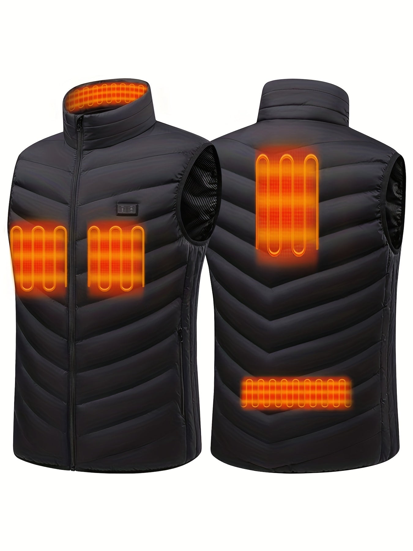 Men's Heated Vest Lightweight Warm Outdoor Clothing