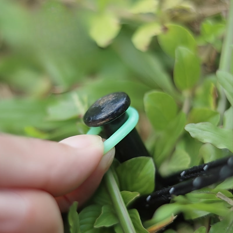 30pcs Glow In The Dark Tent Nail Ring Fluorescent Stakes Ring Tents Accessories