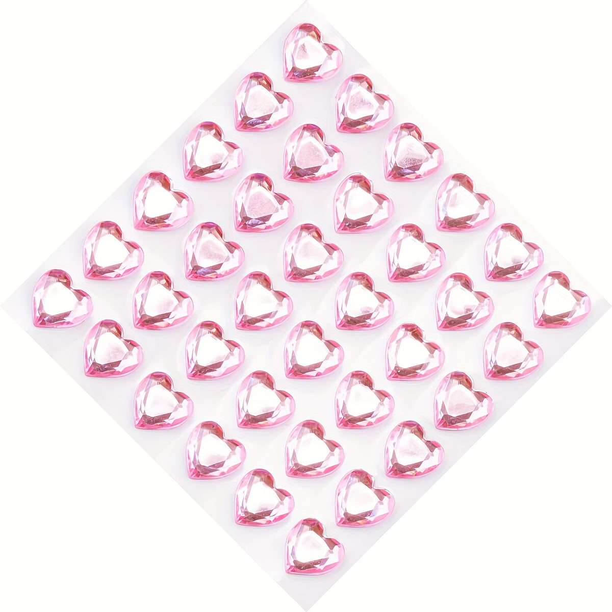 10mm Love Diamond Makeup 3D Sticker Self-adhesive Nail Art Phone Crystal