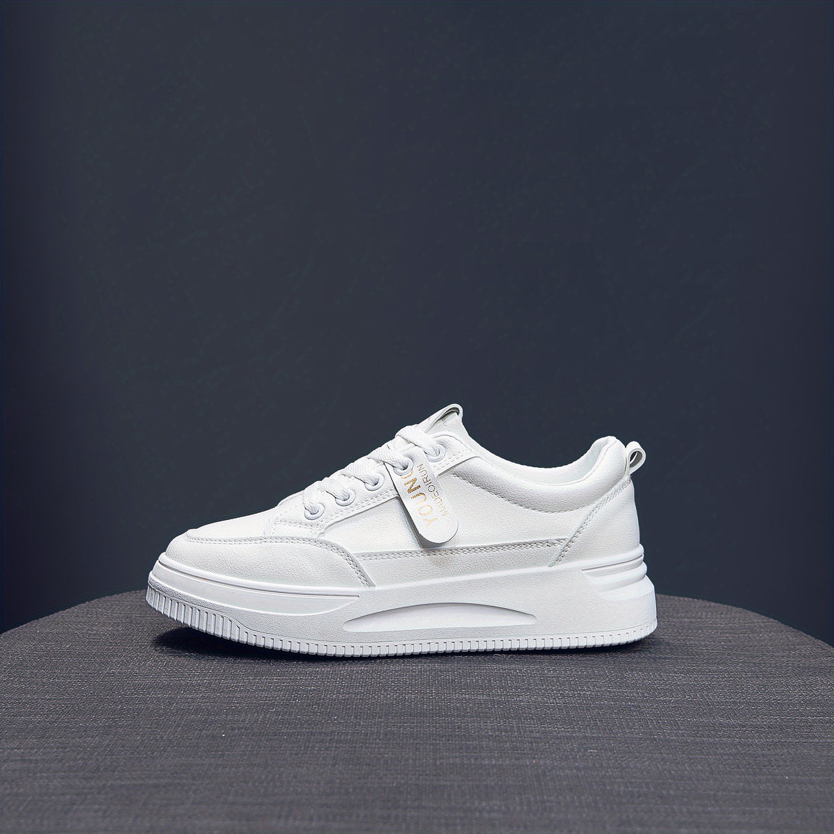 Women's Lace Up Skate Shoes Lightweight Flat Shoes