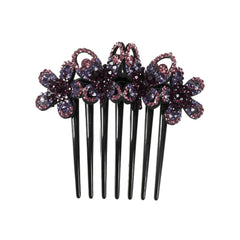 Crystal Butterfly Hair Clips Flower Rhinestone Hair Comb Wedding Hair Accessorie