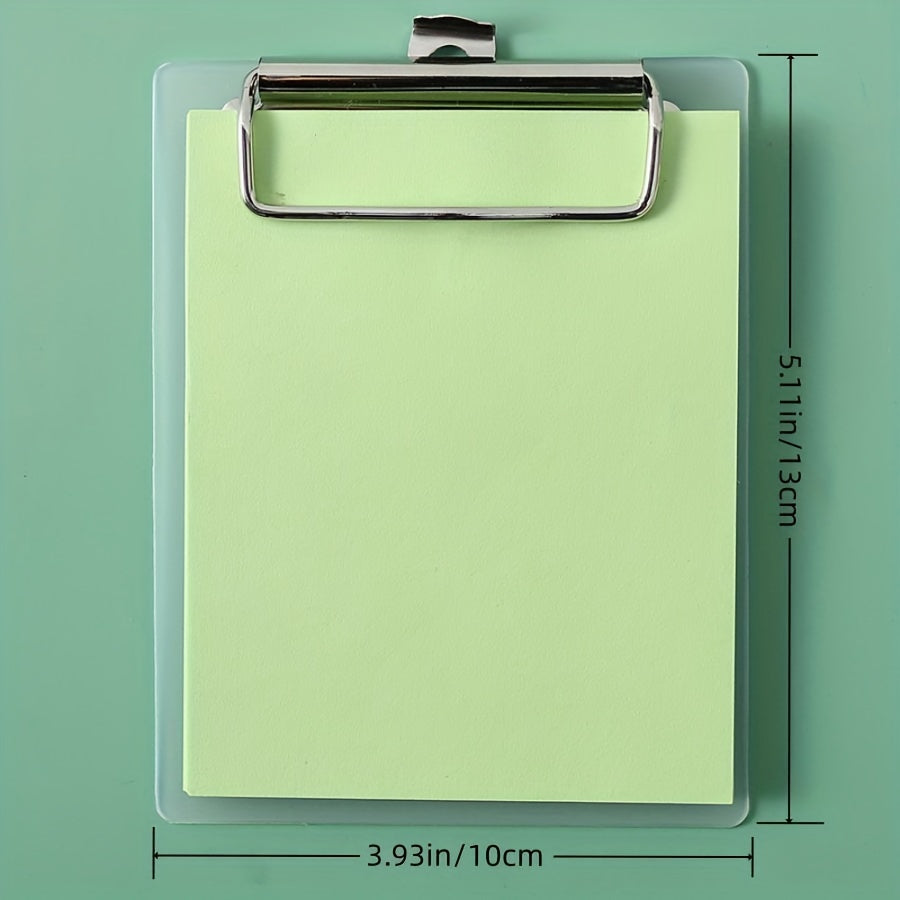 50-Page Board Clip Memo Pad & Portable Notepad
