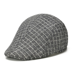 Vintage Woolen Beret Hat for Autumn Winter Fashion