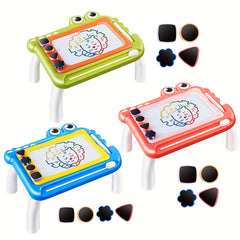 Matesy Magnetic Doodle Board Colorful Educational Drawing Pad for Kids 3-6