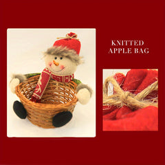 Christmas Snowman Fruit Basket Party Supplies