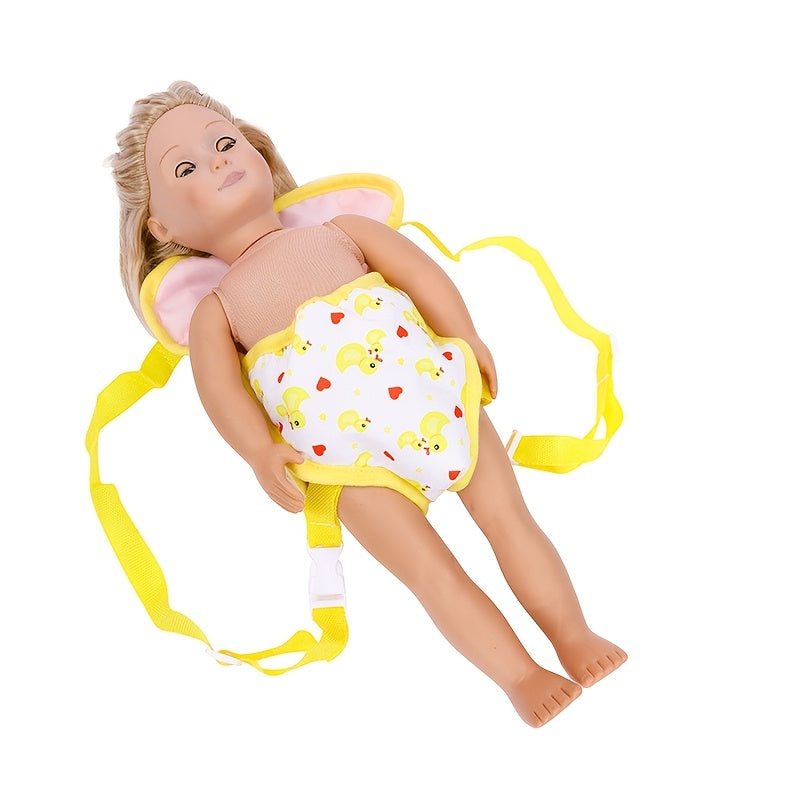 Doll Carrier Backpack for 43 18 45 Dolls Adjustable Straps Ages 3-6