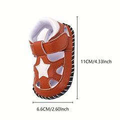 Summer Sandals for 0-1 Year Olds Soft Bottom Non Slip Shoes for 3-15 Months
