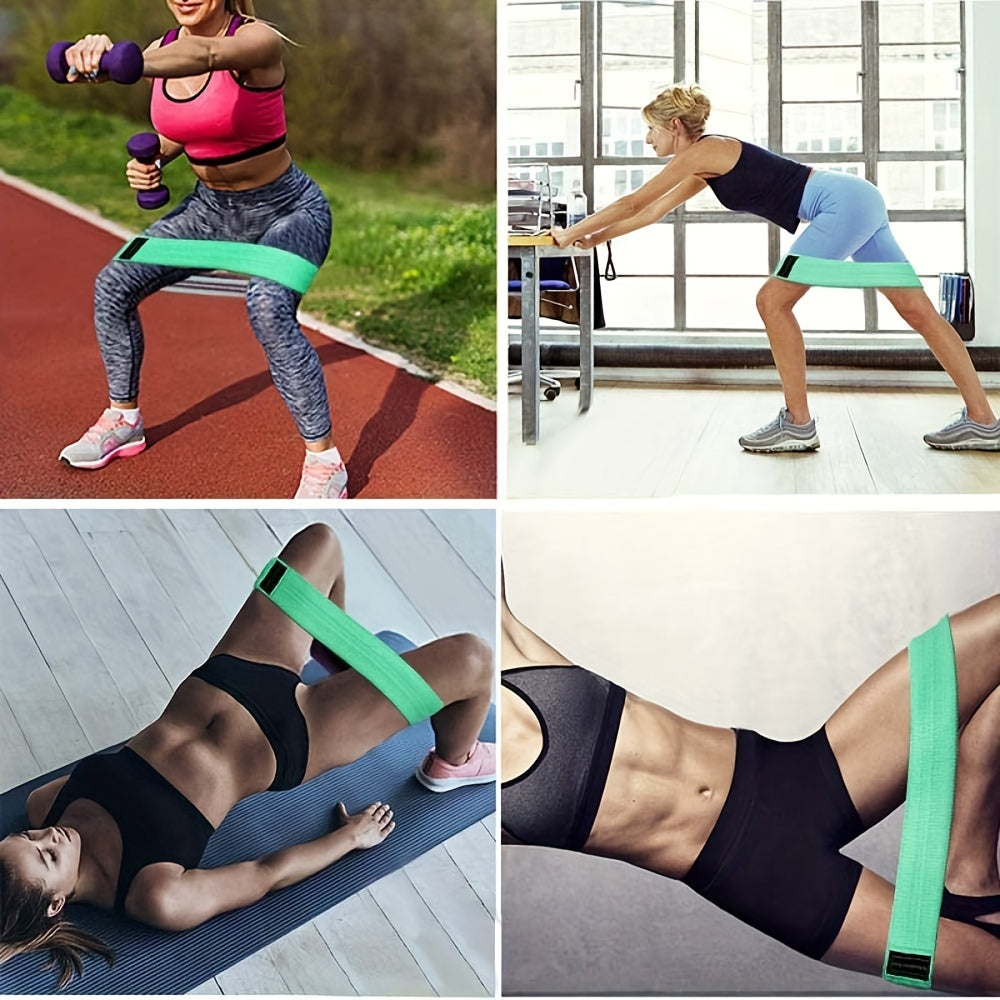 3pc Yoga Resistance Bands for Hip Lifting & Strength Train