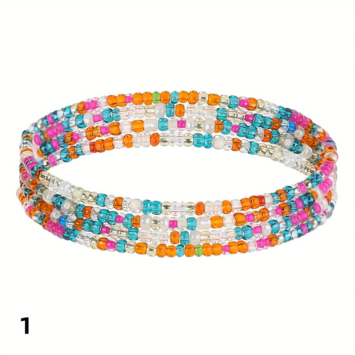 Colorful Boho Waist Beads Plus Size Belly Chains