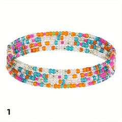 Colorful Boho Waist Beads Plus Size Belly Chains