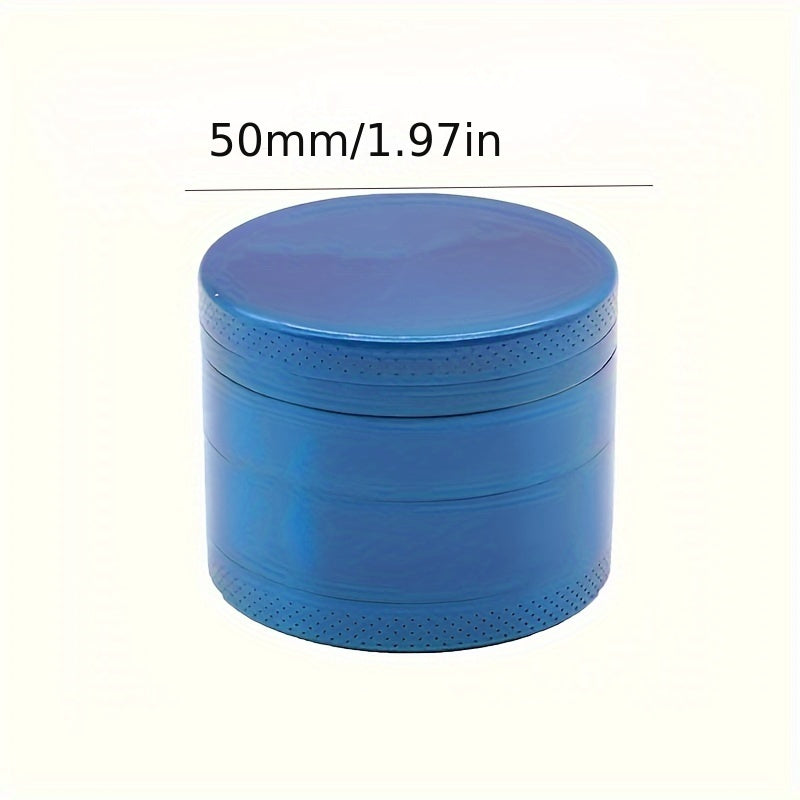 4 Layer 50MM Metal Grinder Spice Crusher Kitchen Supplies