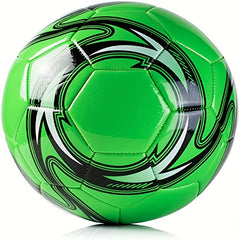 Size 5 Spiral Soccer Ball Match Weight Durable Football