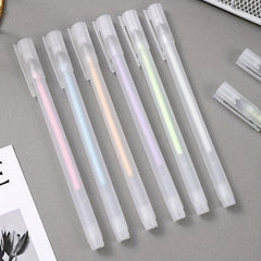 6pcs Frosted Rod Dot Glue Pen Quick Drying Precision Dispensing Pen