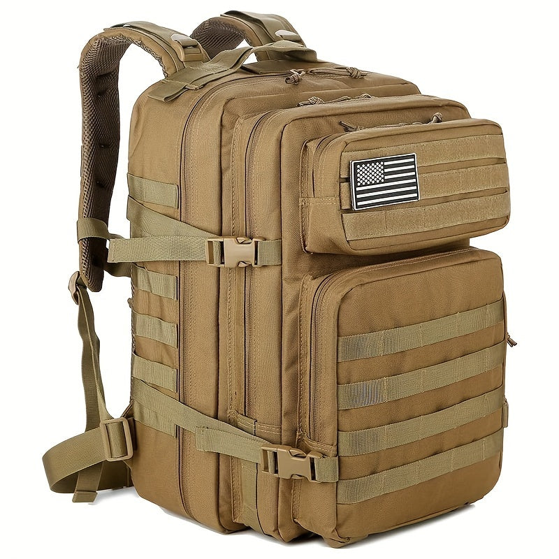 45L Military Backpack Large Capacity Mountaineering Bag Bug Out Bag Hiking Rucks