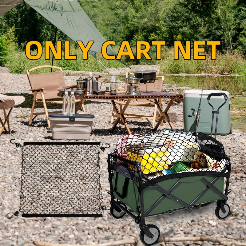 1pc Utility Wagon Net Cargo Net for Garden Cart Folding Trolley