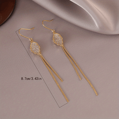 Cat Eye Stone Stud Earrings Western Style Hypoallergenic