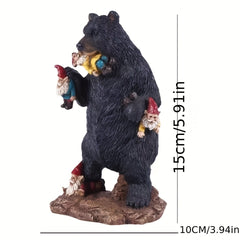 Bear Resin Pixie Ornament Creative Craft