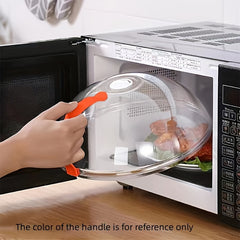 Microwave Oven Splash Proof Cover Transparent Glass