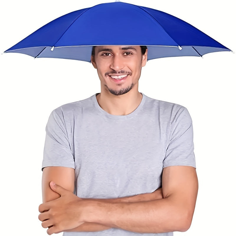 UV Protection Umbrella Hat for Men and Women
