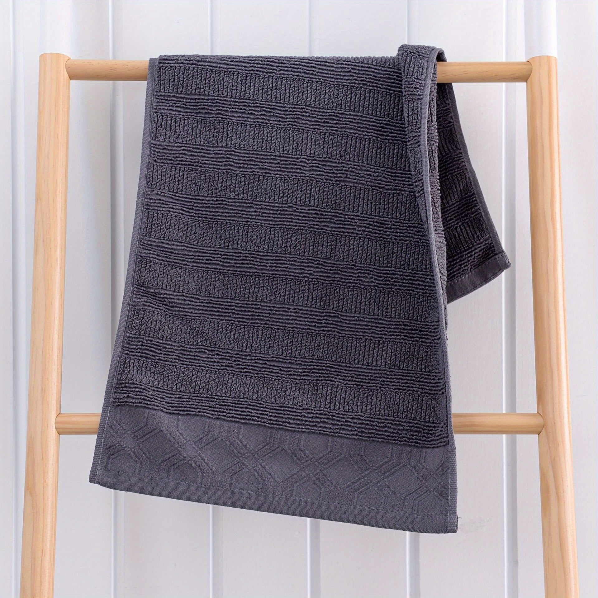 3pcs Solid Cotton Hand Towel Absorbent Soft Face Towel Quick Dry Hand Towels