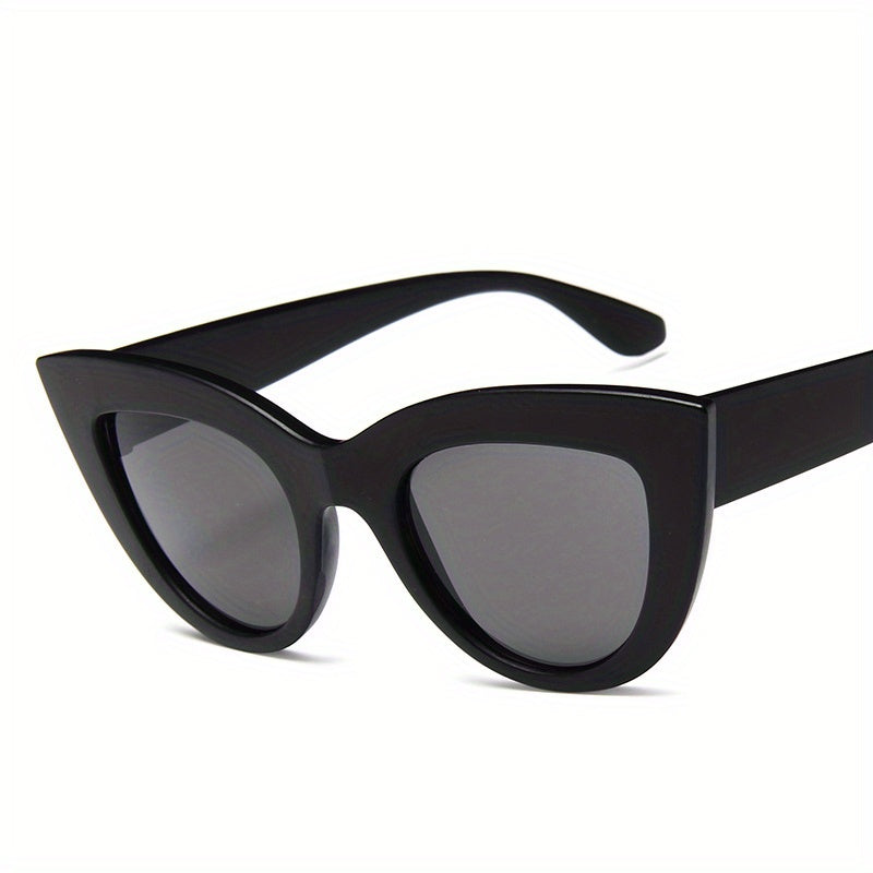Y2K Cat Eye Sunglasses UV400 Anti Glare for Driving Beach Party