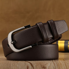 Men's Pin Buckle Work & Business Belt for Dad & Husband