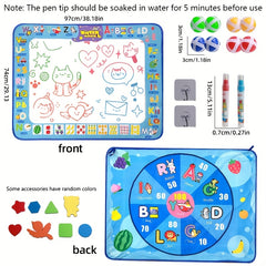 Watercolor Painting Kit for Kids 3-6 Years: Portable, Washable, Non Toxic