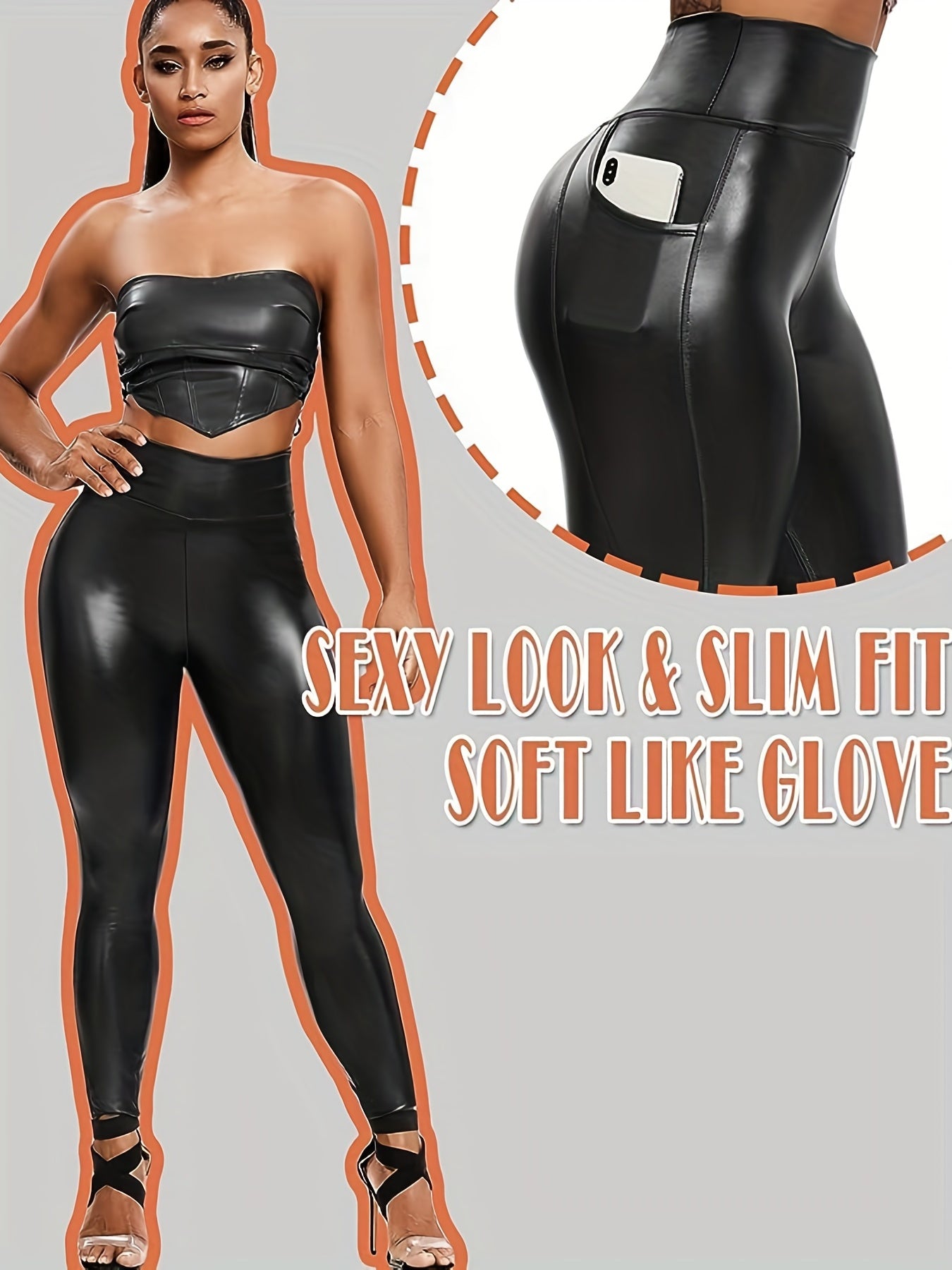  Sports Leggings High Stretch Skinny Leggings