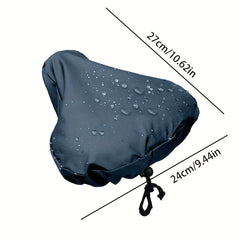 2pcs Waterproof Bike Seat Cover Drawstring Rain Dust Protection