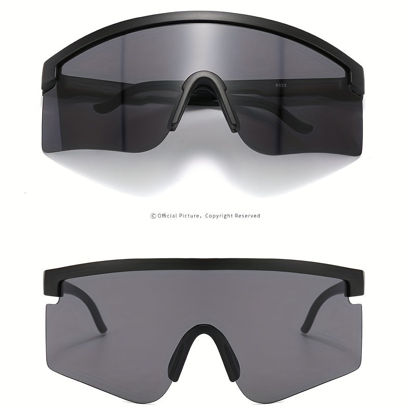 Outdoor Large Frame Men's Sunglasses Sunshade Sports Cycling Running Sunglasses