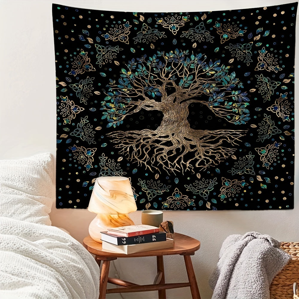 Bohemian Tree Of Life Tapestry Wall Hanging Cloth