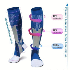 Men's Compression Sport Socks Sweat absorbing Nylon Blend