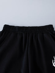 Letter Print Boys Active Sweatpants Breathable Jogger Sports Pants