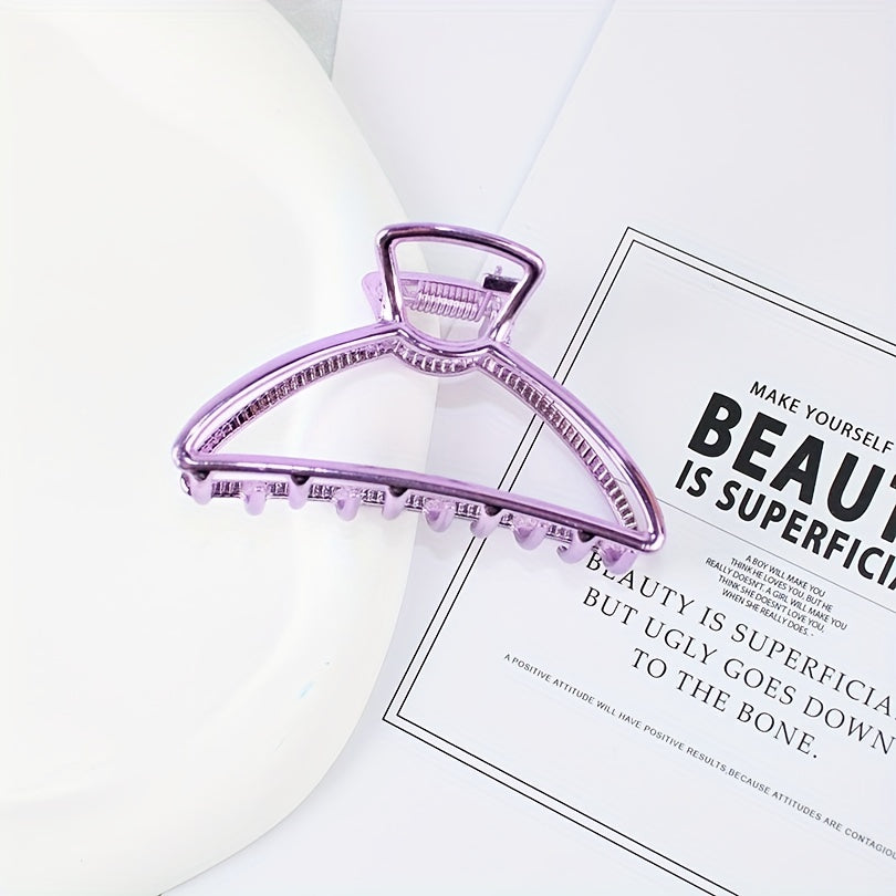 Metal Hair Claw Shark Claw Ponytail Holder Hair Accessories For Women