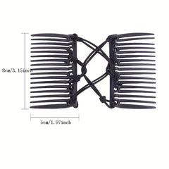 Knotted Hair Comb For Women with Hair Elastic
