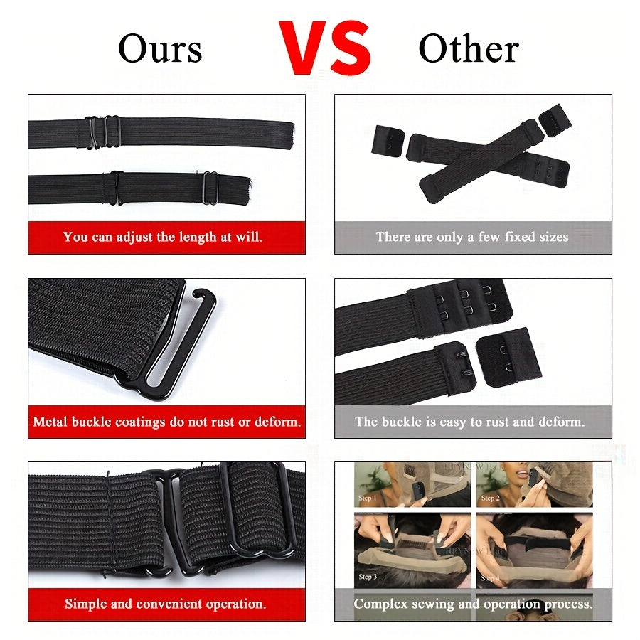 Adjustable Elastic Band for Making Wig Cap