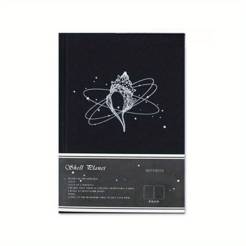 Gothic Starry Shell Starfish Journal Notebook