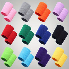 2pcs Sweat-absorbing Fitness Wrist Protectors