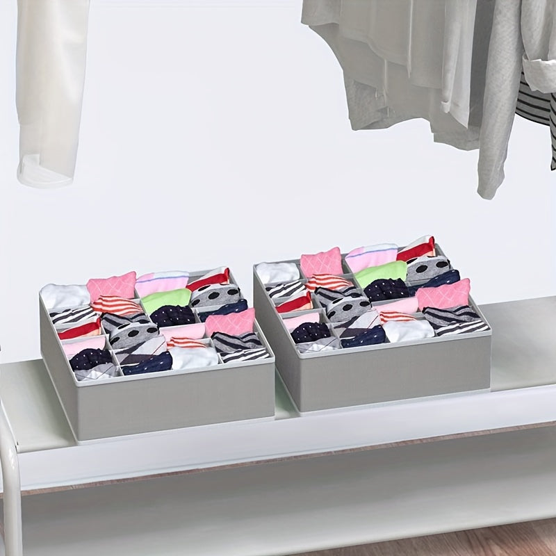 4pcs Closet Underwear Organizer Drawer Divider for Home & Outdoor Storage