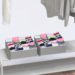 4pcs Closet Underwear Organizer Drawer Divider for Home & Outdoor Storage