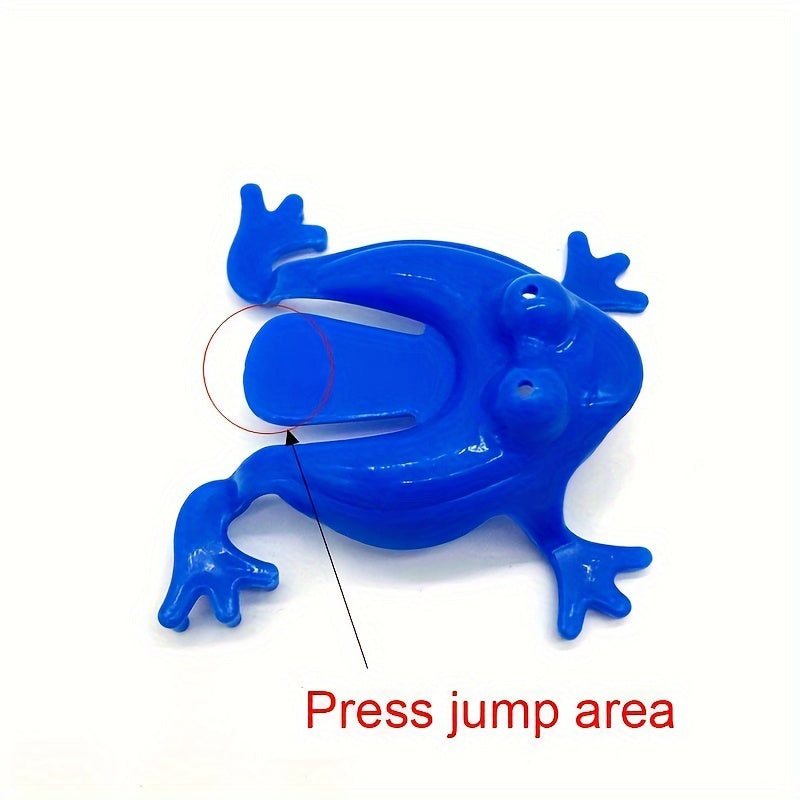 Mini Transparent Frog Jumping Toy 24pcs for Birthday Party and Teaching