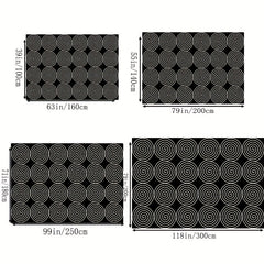 Elementary Children's Classroom Seating Rug Machine Washable