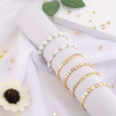 600pcs Mixed Shape Spacer Beads Set for Bracelet Earrings